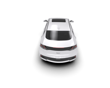 Modern car isolated on background. 3d rendering - illustration png