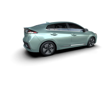 Modern car isolated on background. 3d rendering - illustration png