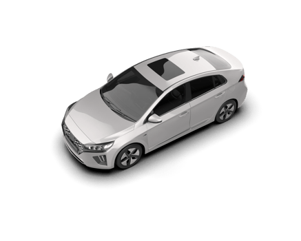 Modern car isolated on background. 3d rendering - illustration png