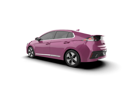 Modern car isolated on background. 3d rendering - illustration png
