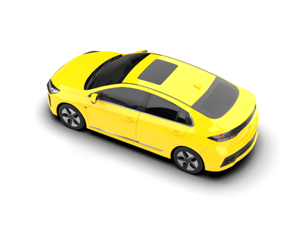 Modern car isolated on background. 3d rendering - illustration png