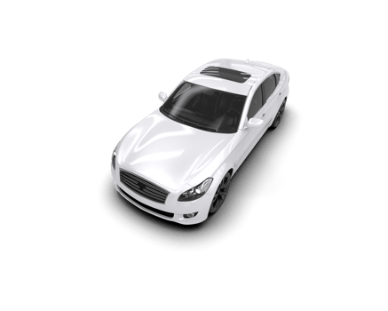 Modern car isolated on background. 3d rendering - illustration png