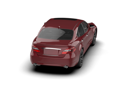 Modern car isolated on background. 3d rendering - illustration png