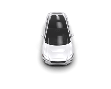 Modern car isolated on background. 3d rendering - illustration png