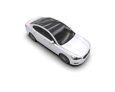 Modern car isolated on background. 3d rendering - illustration png