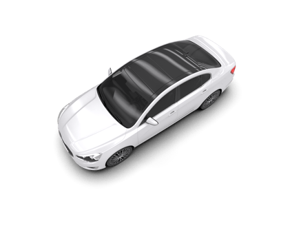 Modern car isolated on background. 3d rendering - illustration png