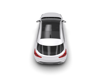 Modern car isolated on background. 3d rendering - illustration png