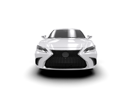 Modern car isolated on background. 3d rendering - illustration png