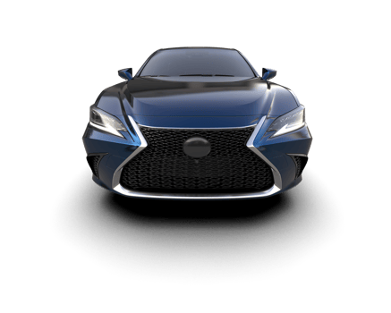 Modern car isolated on background. 3d rendering - illustration png