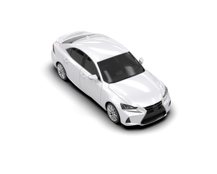 Modern car isolated on background. 3d rendering - illustration png