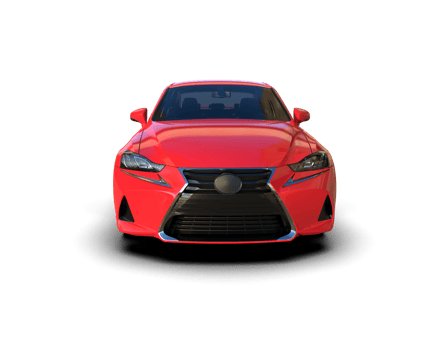 Modern car isolated on background. 3d rendering - illustration png