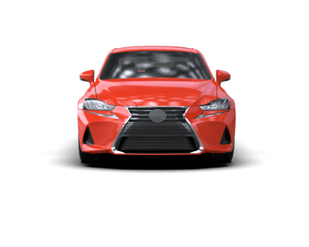 Modern car isolated on background. 3d rendering - illustration png