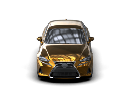 Modern car isolated on background. 3d rendering - illustration png