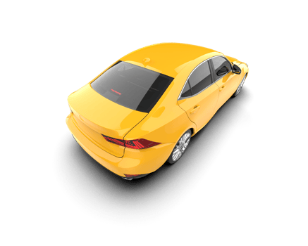 Modern car isolated on background. 3d rendering - illustration png