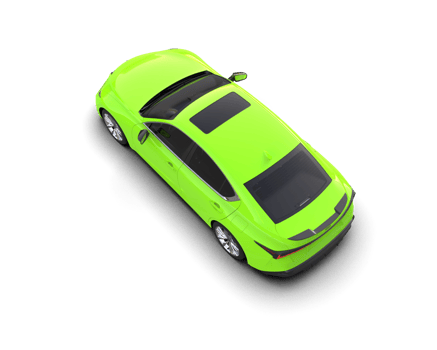Modern car isolated on background. 3d rendering - illustration png