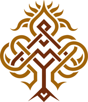 Colorful Yggdrasil Clipart, Ancient Norse World Tree in Vivid Hues. AI-generated. png