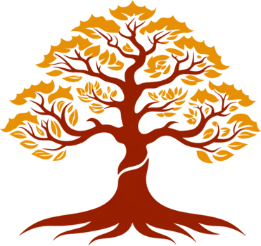 Colorful Yggdrasil Clipart, Ancient Norse World Tree in Vivid Hues. AI-generated. png