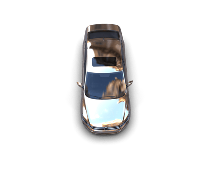 Modern car isolated on background. 3d rendering - illustration png