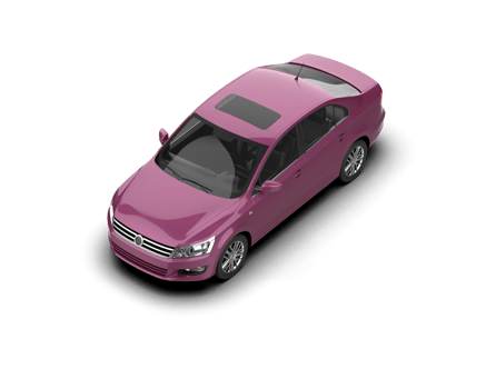 Modern car isolated on background. 3d rendering - illustration png