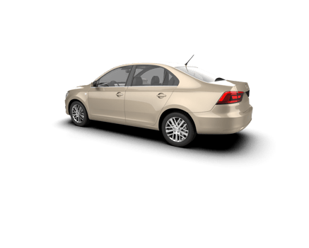 Modern car isolated on background. 3d rendering - illustration png