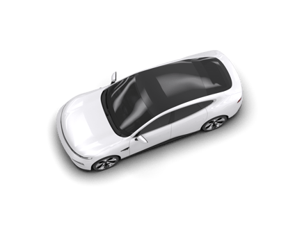 Modern car isolated on background. 3d rendering - illustration png