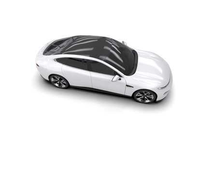 Modern car isolated on background. 3d rendering - illustration png