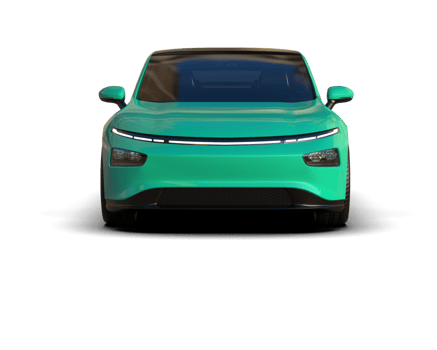 Modern car isolated on background. 3d rendering - illustration png