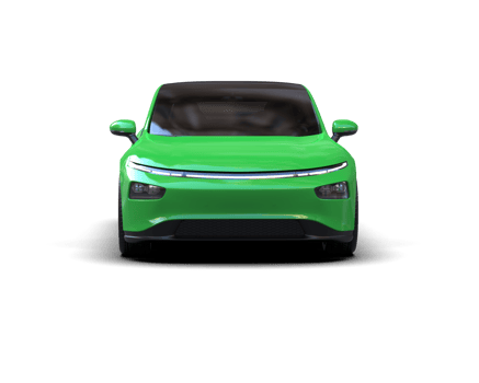 Modern car isolated on background. 3d rendering - illustration png