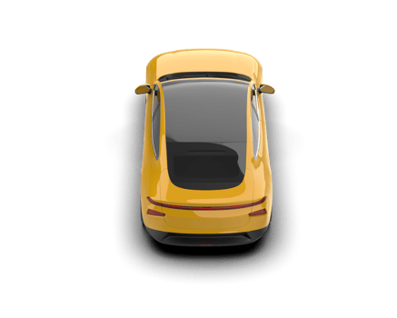 Modern car isolated on background. 3d rendering - illustration png