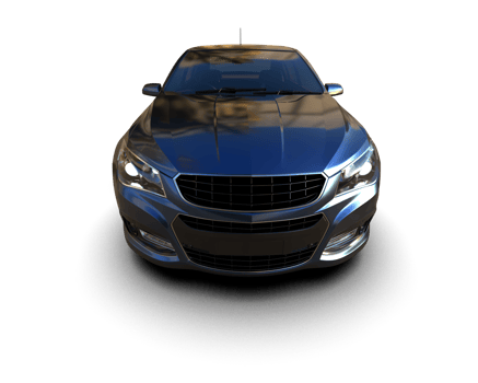 Modern car isolated on background. 3d rendering - illustration png
