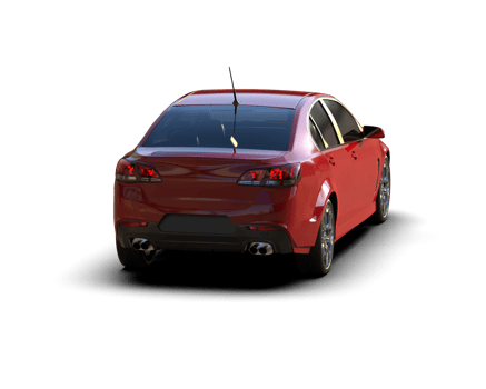 Modern car isolated on background. 3d rendering - illustration png