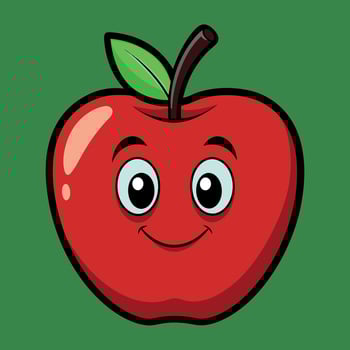 Apple Art Design vector