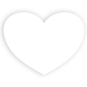 white paper heart png