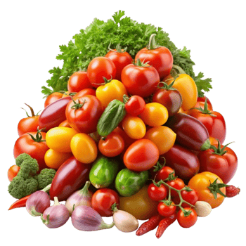 Grape tomatoes Vegetables Pile Of Heap Of Piled Up Together Hyperrealistic Highly Detailed Isolated On Transparent Background png