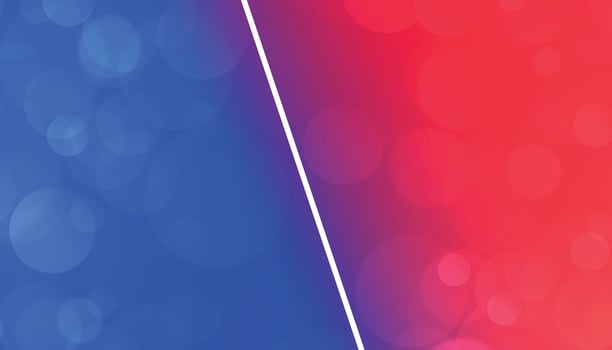 Abstract geometric dynamic blue shiny lines design color background vector