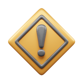Traffic Sign And Symbol 3D Icon or Road sign 3d icon png