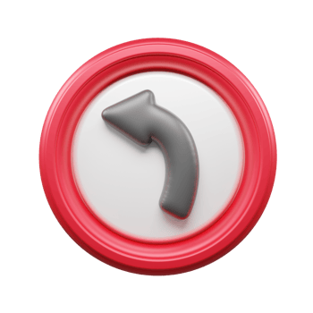Traffic Sign And Symbol 3D Icon or Road sign 3d icon png