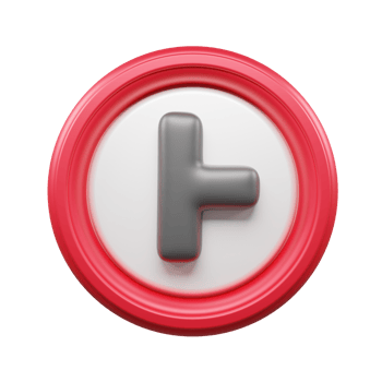 Traffic Sign And Symbol 3D Icon or Road sign 3d icon png
