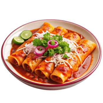 Traditional High Quality Mexican Food Isolated on Transparent Background png