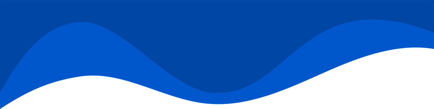 Header shape background for website design. Blue border for banner. Abstract divider for bottom or frame of template web page. Presentation wavy and curve separator. png