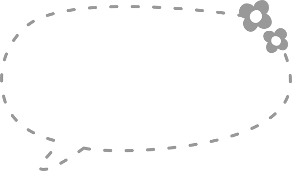 Hand draw doodle minimal speech bubble balloon, icon sticker memo keyword planner text box banner png