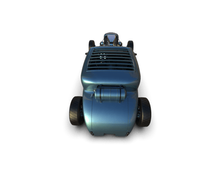Muscle car isolated on background. 3d rendering - illustration png