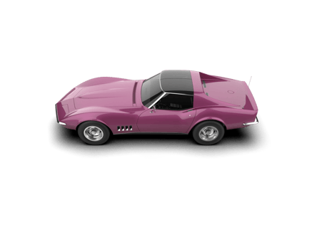 Modern car isolated on background. 3d rendering - illustration png