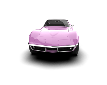 Modern car isolated on background. 3d rendering - illustration png