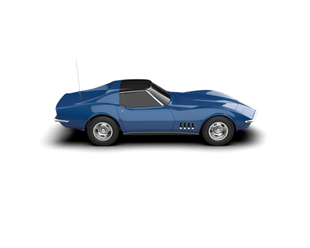 Modern car isolated on background. 3d rendering - illustration png