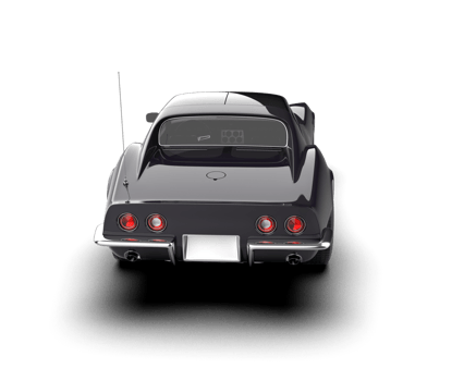 Modern car isolated on background. 3d rendering - illustration png