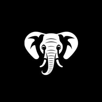 Elephant - High Quality Logo - illustration ideal for T-shirt graphic vector