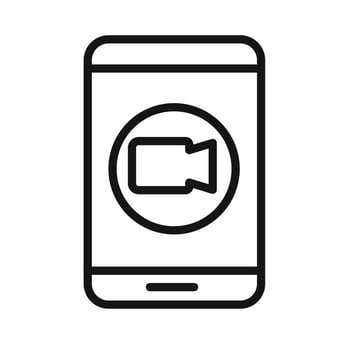 chat conference icon vector