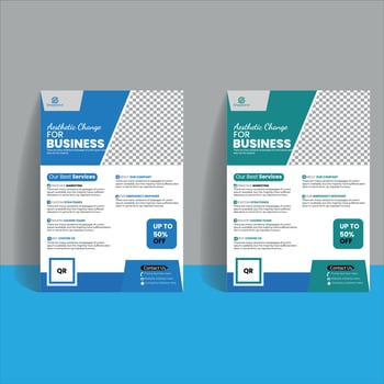Creative Business Flyer Design vector