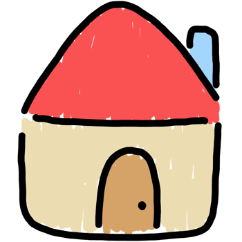 cute house cartoon png